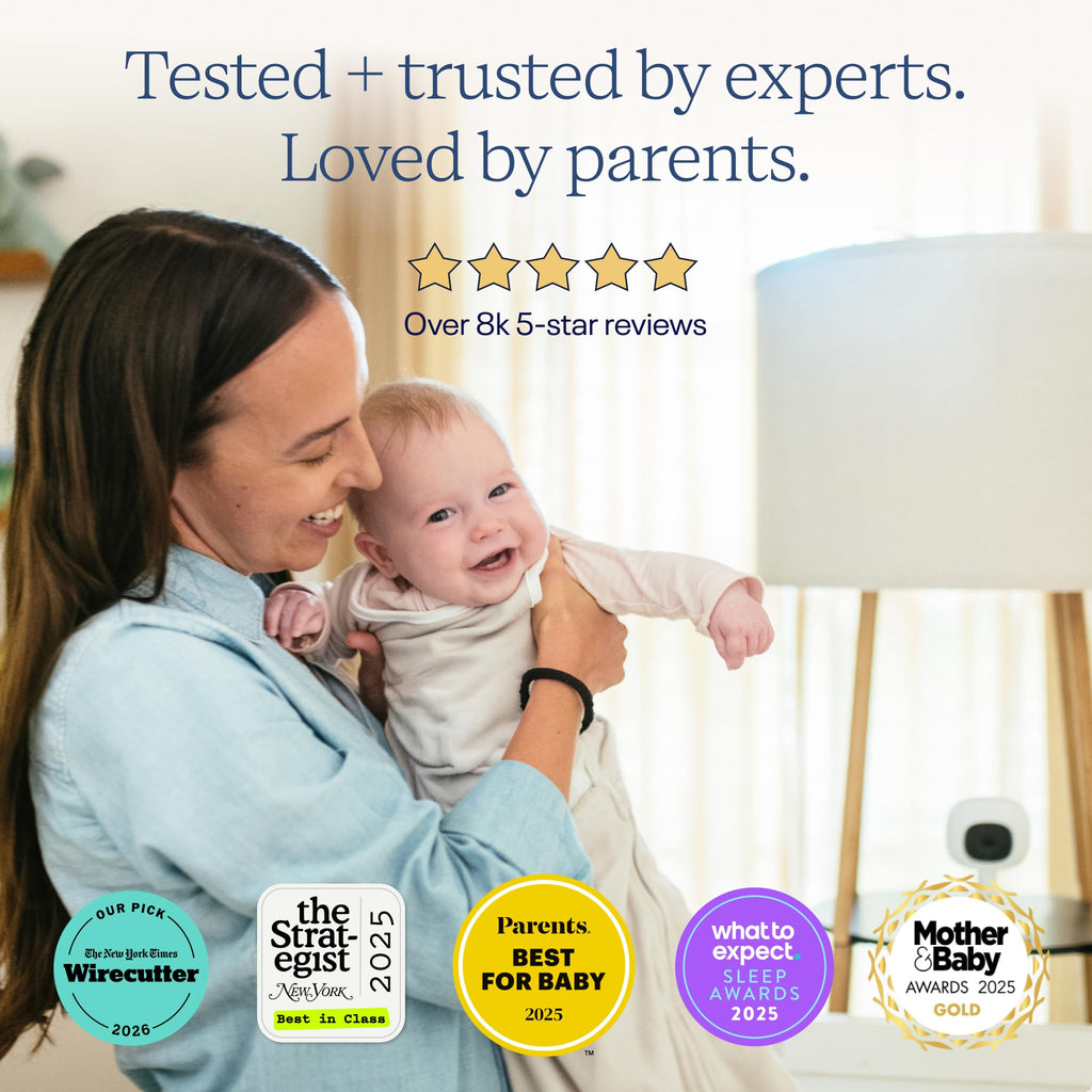 Nanit Smart Baby Video Monitor - Camera & Floor Stand - 1080p Wi-Fi Camera