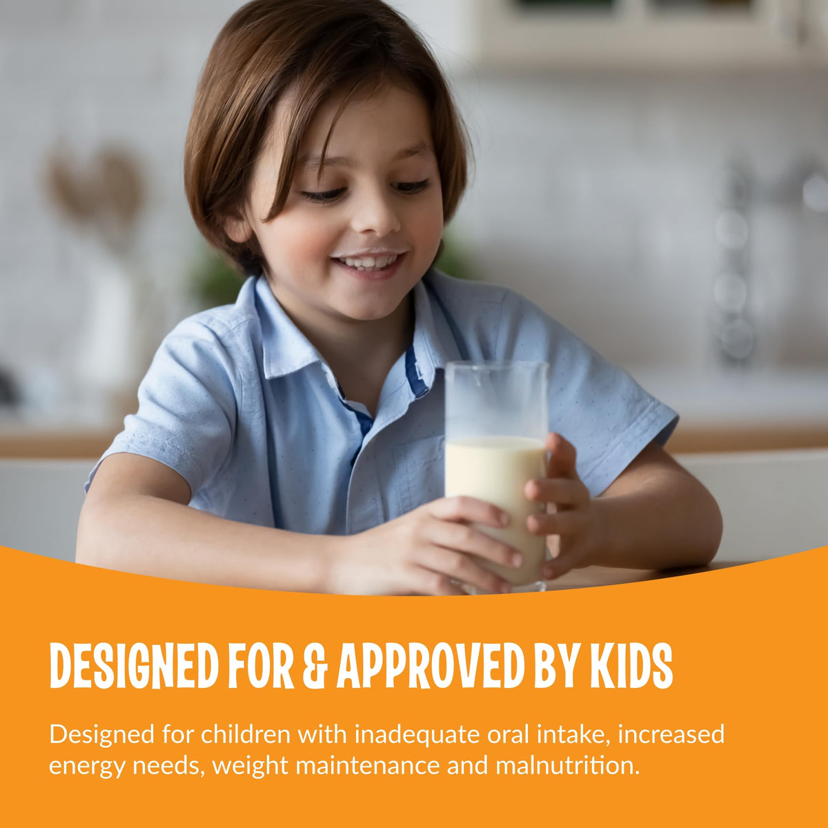 BOOST Kid Essentials 1.0kcal Nutritional Drink, Vanilla Vortex, 8 Fl Oz