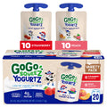 GoGo squeeZ Low Fat YogurtZ Variety Pack, 3 oz Pouches, 20 Count
