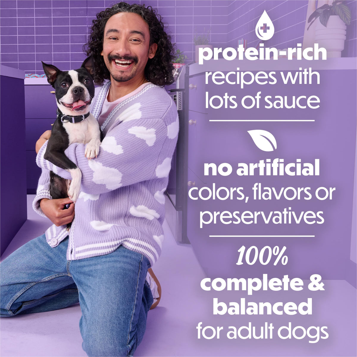 Purina Beneful Kitchen Creations Wet Dog Food Variety Pack, (30) 3 oz Cans