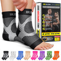 BLITZU Compression Socks for Plantar Fasciitis, Foot, Arch & Ankle Support